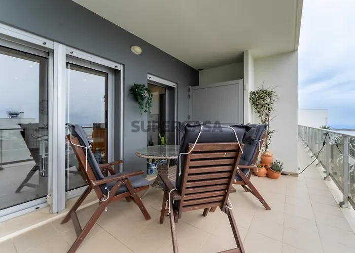 Private Condominium, Pool, Tennis & Sea View By Silver Prop Nazaré